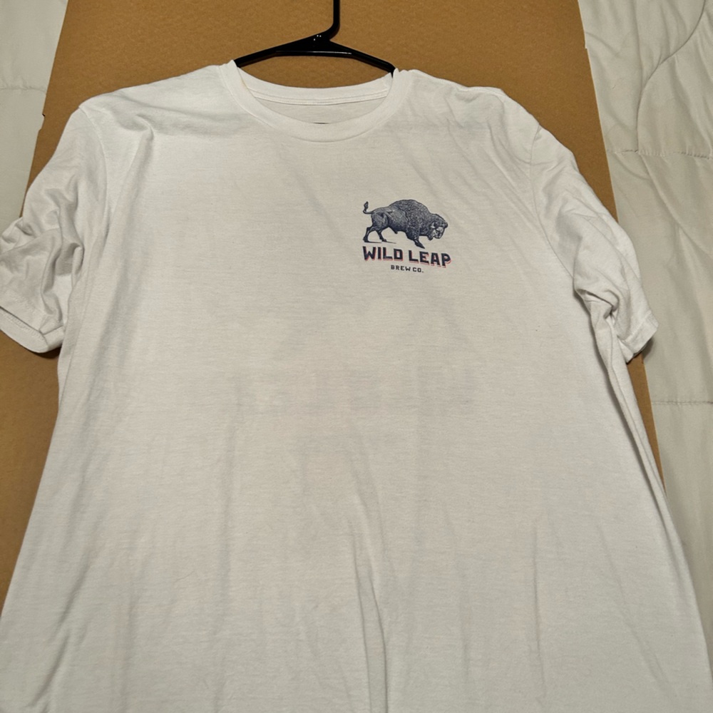 Wild Leap Brewery Shirt White